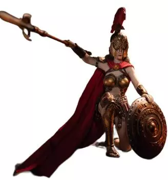 Подвижная фигурка воина-спартанца, тело, голова, костюм, аксессуары, полный комплект, золото [AC]TBLeague 1/12 PL2024-224A