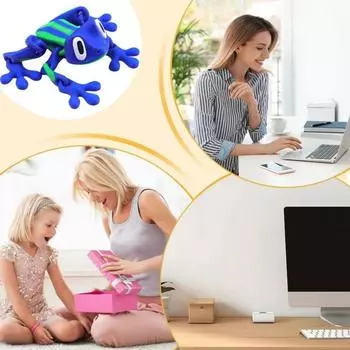 Подвижные суставы скульптура лягушки магнитная 3D печатная игрушка лягушка 3D печатная модель лягушки подарок на день рождения style K