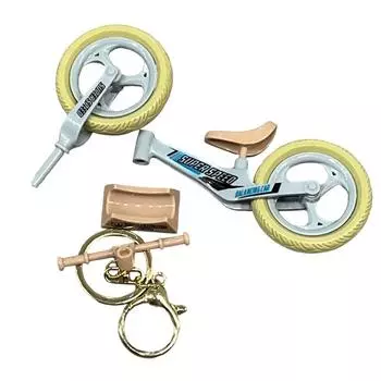 Подвижный и скользящий велосипед пара ювелирные изделия брелок аксессуары кулон подарок