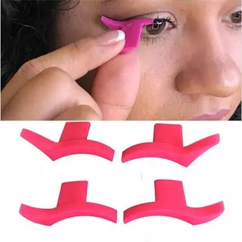 Подводка для глаз, 2 штампа с крыльями, легко наносить макияж, кошачий глаз, подводка для глаз, штамп, инструменты для макияжа, трафареты для подводки глаз, портативная косметика для красоты