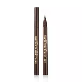 Подводка для глаз BOM Wonder Proof Pen 0,5 г, 02 Wonder Brown, 1 шт.
