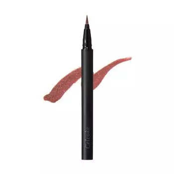 Подводка для глаз Celvoke Sureness Eyeliner Liquid C 06 Ruby Soda Eyeliner Liquid Eyeliner с тонкой кисточкой