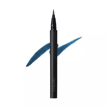 Подводка для глаз Celvoke Sureness Eyeliner Liquid C 05 Dusk Blue Eyeliner Жидкая подводка для глаз с тонкой кисточкой