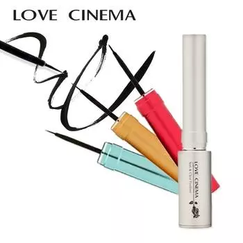 Подводка для глаз Love Cinema Soft & Clear 7 мл, синяя+серебряная+золотая+красная, 4 шт.