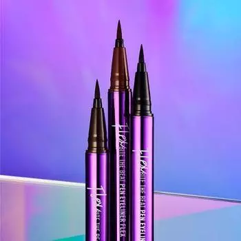 Подводка для глаз Merge Bite The Beat Pen Flex,корейская косметика, KPOP PF1. hard black