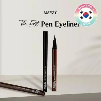 Подводка для глаз Merzy The First Pen 0,5 г *2 шт. / 3 цвета / Ультратонкая тонкая кисть #P1*2ea