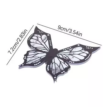 Подводка для глаз с бабочками, инструмент, подводка для глаз с крыльями бабочки, набор трафаретов для женщин, подводка для глаз, штамп, инструмент, тени для век для девочек