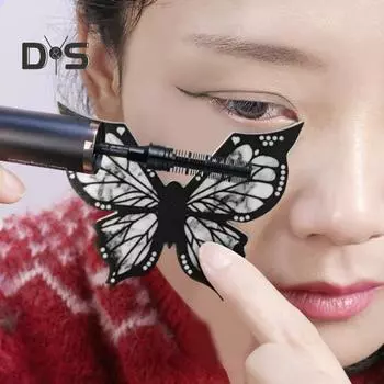 Подводка для глаз, трафарет для макияжа, шаблон для макияжа с крыльями бабочки, штамп для подводки для глаз, многоразовые гибкие аппликаторы для подводки для глаз, многофункциональный инструмент для макияжа глаз Butterfly