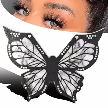 Подводка для глаз, трафарет для макияжа, шаблон для макияжа с крыльями бабочки, штамп для подводки для глаз, многоразовые гибкие аппликаторы для подводки для глаз, многофункциональный инструмент для макияжа глаз Butterfly