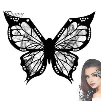 Подводка для глаз, трафарет для макияжа, шаблон для макияжа с крыльями бабочки, штамп для подводки для глаз, многоразовые гибкие аппликаторы для подводки для глаз, многофункциональный инструмент для макияжа глаз Butterfly