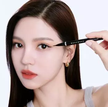 Подводка для глаз Wake Make Iron Wall Brush 3 ЦВЕТА 1+1 Специальный / Одиночный предмет [1+1 Planning] 01 Black