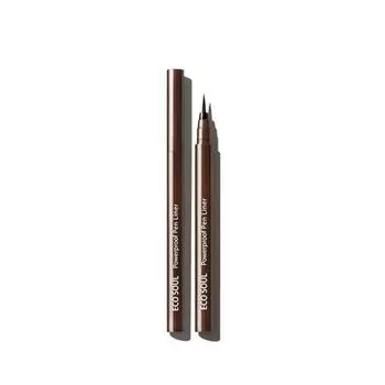 Подводка для карандашей THE SAEM Eco Soul Powerproof Pen Liner 0,65 мл 01 Black