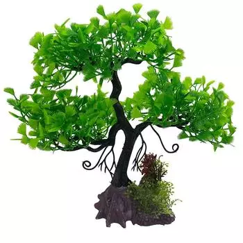 Подводное аквариумное дерево, аксессуары для аквариума из ПЭНП, прочное офисное дерево для аквариума 1