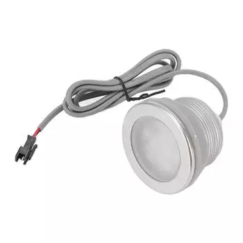 Подводный светодиодный светильник для ванны из нержавеющей стали с цветной матовой поверхностью, погружаемый светодиодный светильник для бассейна