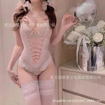 Подвязка Сексуальный Кружевной Ремешок Бюст Кружевная Спинка Без Спины Чисто Эротическое Нижнее Белье 0 average size 80-120 catties