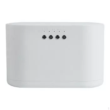 Подзавод часов для мужчин и женщин, тихий, два варианта скорости белый