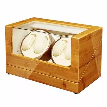 Подзаводная машина 4 шт. Подзавод часов Бамбуковый корпус для часов Автоматический подзавод 2021 Новый Антимагнитный