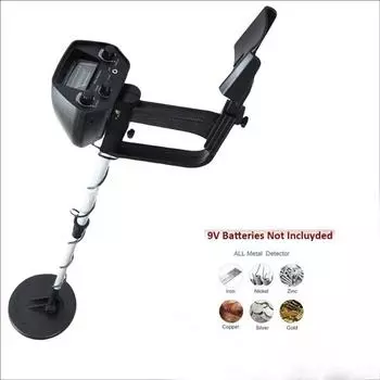 Подземный металлоискатель Металлоискатель Открытый поиск сокровищ Проверка металла чёрный