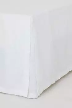 Подзор из смесового льна