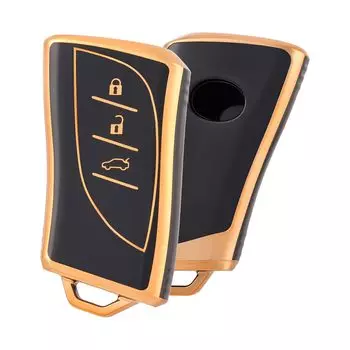 [ПОЕХАЛИ] Чехол для ключа ТПУ Чехол для ключа автомобиля Чехол для ключа Совместимый Lexus NX250