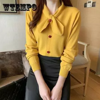 Pofulove многоцветный дополнительный женский тонкий свитер толстый был тонкий трикотаж нижняя рубашка осень зима XXXL белый