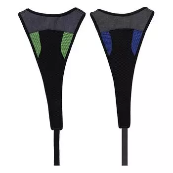 Поглощающий пот защитный ремень, сетчатый чехол для предотвращения коррозии велосипеда, рама для велосипедного тренера, ремень, защитный чехол для велосипедного тренера синий