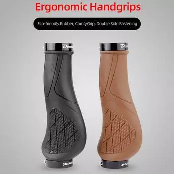 Поглощение ударов Велосипедный руль Чехол Резиновая ручка Ручки руля Велосипедные ручки black-1pair