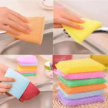 Поглощение воды в кастрюле кухонная меламиновая губка Magic Eponge кухонная тряпка мытье скраб чистящие инструменты чистый блок протирание без масла салфетки щетки портативный уникальный 4Pcs/Random
