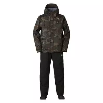погодная одежда Зеленый камуфляж L [Daiwa] Износостойкость/холод DW-3524