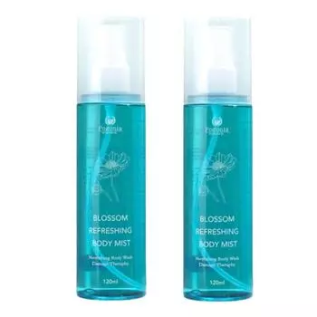 Pogonia Blossom Refreshing Body Mist German Dirom Fragrance moisturizing, 120ml, 2 pieces