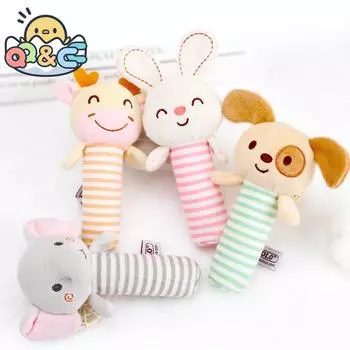 Погремушка для младенцев 0-3 лет, колокольчик, мягкий хватательный мяч, игрушка, звучащая ткань, плюшевая игрушка, колокольчик для кровати, обучающая детская палочка