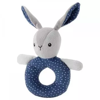 Погремушка ИКЕА ГУЛЛИГАСТ серо-голубая