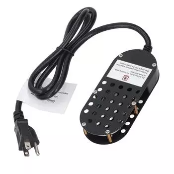 Погружной нагреватель для поения кур 200 Вт с термостатическим управлением, алюминиевый корпус, противообледенитель для птичьей ванны для W