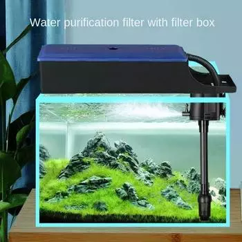 Погружной насос три в одном для аквариума, аэратор для аквариума, помпа со встроенным фильтром. WP-1990(15W)