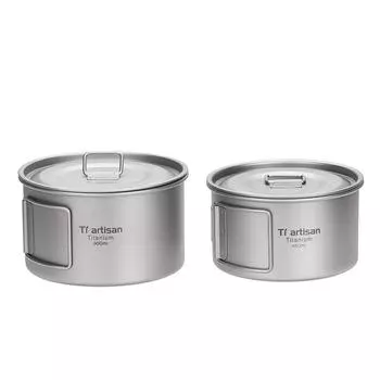 Походная миска Титановая миска Удобные ручки