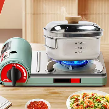 Походная посуда для приготовления пищи Кастрюля для отдыха на природе Легкая нержавеющая сталь Кухня Маленькая готовка для