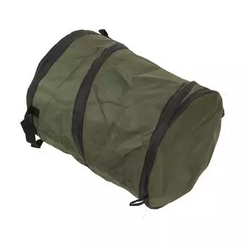 Походное мусорное ведро Портативное автомобильное складное Зеленое Большая грузоподъемность Ручка снизу Складное