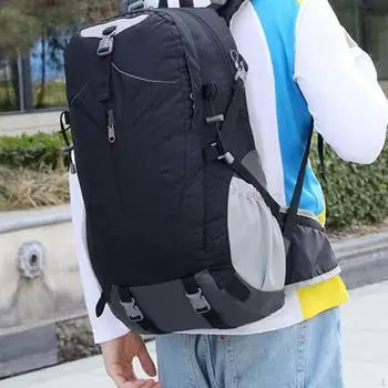 Походный рюкзак для скалолазания, удобный многофункциональный рюкзак для альпинизма серый