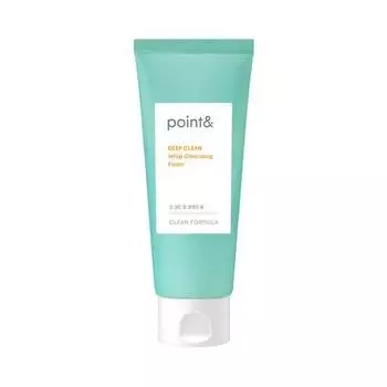 Point&Deep Clean Whip Очищающая пенка 120 г 1+1 Специальное предложение