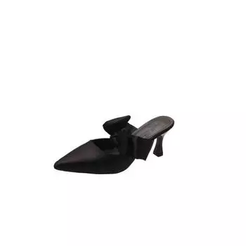 Pointed stiletto high heels summer new temperament bow slippers bag head half slippers 35