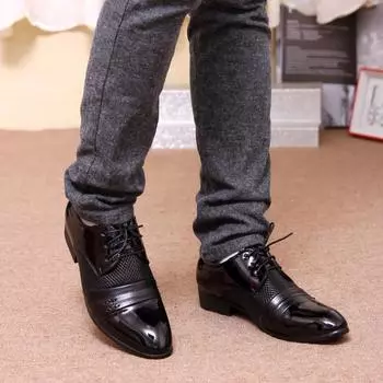 Острый носок Социальная обувь Мужской кожаный повседневный костюм Мужская официальная обувь Дешевая ликвидация Законная обувь Распродажа Итальянский 39 38