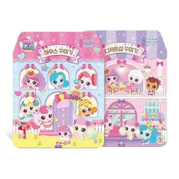 Поймать набор украшений для дома Тинипинга + набор украшений для кондитерской, популярный персонаж в Корее