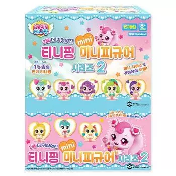 Поймать Тинипинг Сладкая и Кислая Серия Часть 2 Мини Фигурка Тинипинг Случайная Доставка, популярный персонаж в Корее