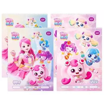 Поймать Tiniping Sweet and Sour Комплексная упаковка, случайная доставка, 4 штуки, популярный персонаж в Корее