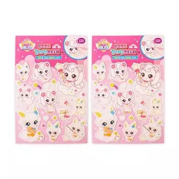 Поймать Тинипинг Таинственный Сезон 3 Большая Мягкая Раскраска Раскраска Игра Наклейка Ха Чупинг, популярный персонаж в Корее