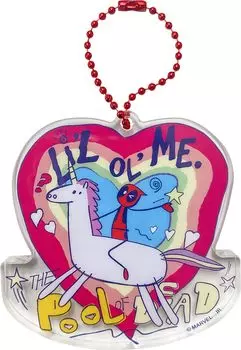 Покачивающийся акриловый брелок Marvel Deadpool Wolverine [Inlock] &