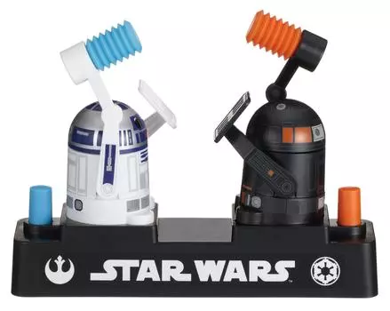 Pokapon Игра Star Wars R2D2 против R2Q5 Epoch s