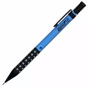 Показанный на популярном ТВ механический карандаш Pentel Smash Color Axis 0,5 мм SMASH Q1005SMS (Небесно-голубой x Черный)