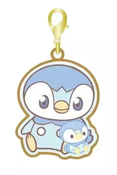 Poke Piece Plush Toy Series Metal Charm Set Piplup Mokuro [Marimo Craft] & PKP-181