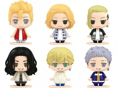 Pokemaquet Tokyo Revengers 02 пластиковые окрашенные готовые торговые фигурки КОРОБКА из 6 штук [Торговля] Немасштабные